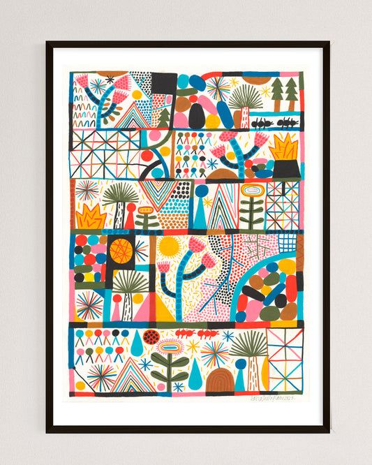 Ants at a Picnic | Limited Edition Giclée Print