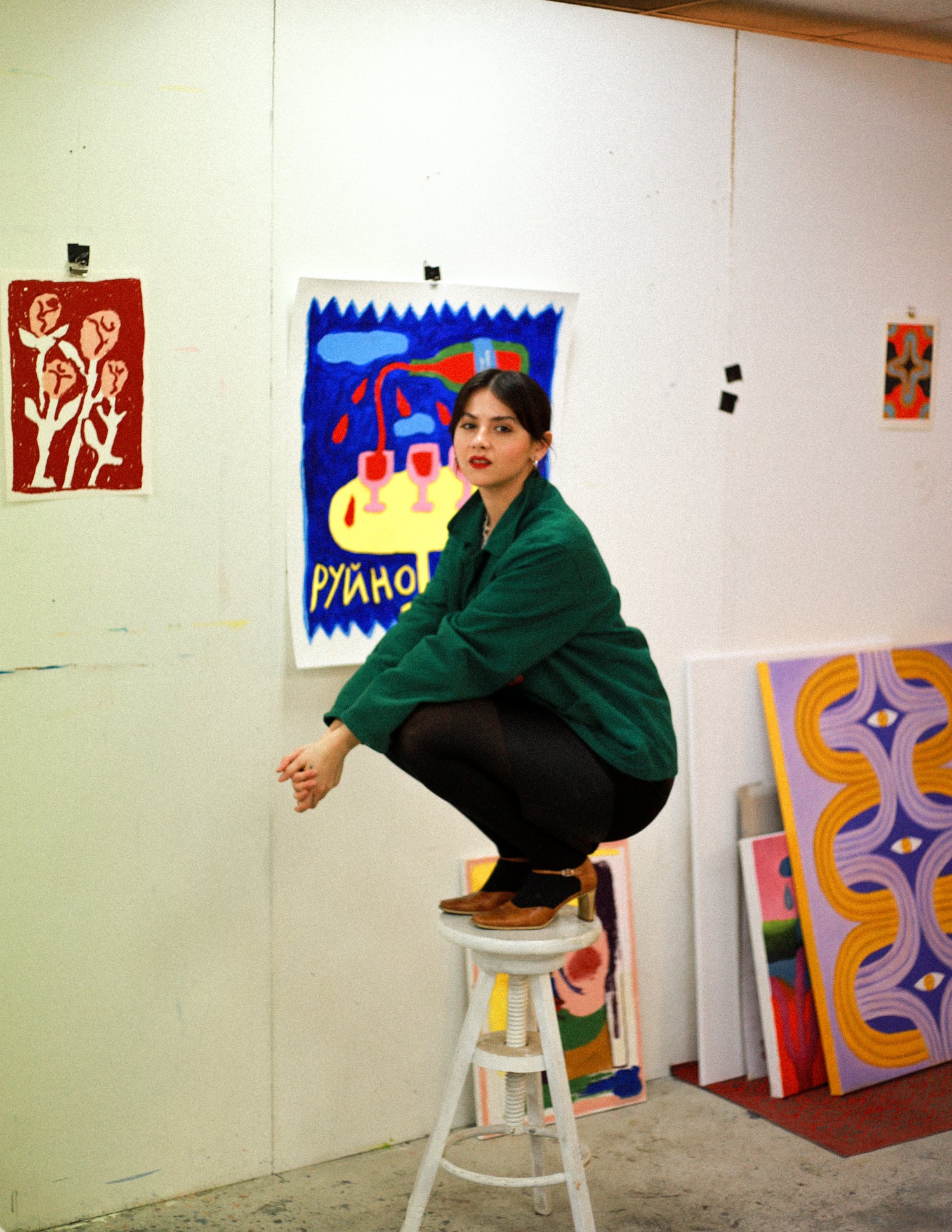 Illustrator and artist Dessy Baeva for Terracotta Prints
