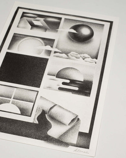 Morning Routine | Limited Edition Risograph Print