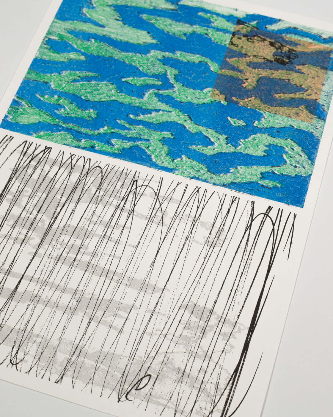 Archipelago I | Limited Edition Risograph Print