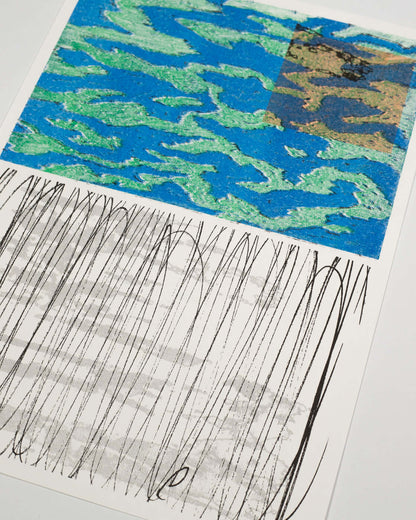 Archipelago I | Limited Edition Risograph Print