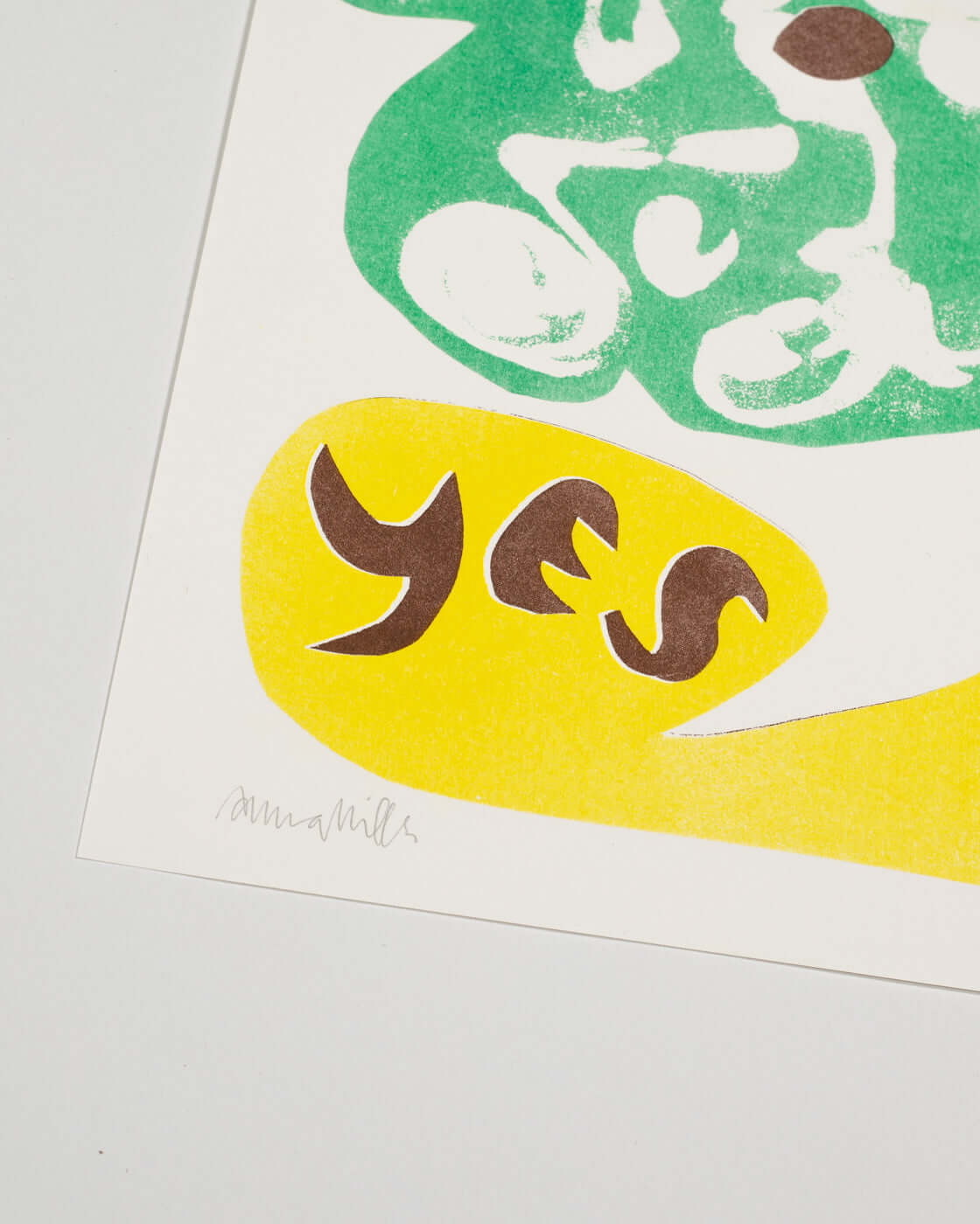 Yes III | Limited Edition Risograph Print