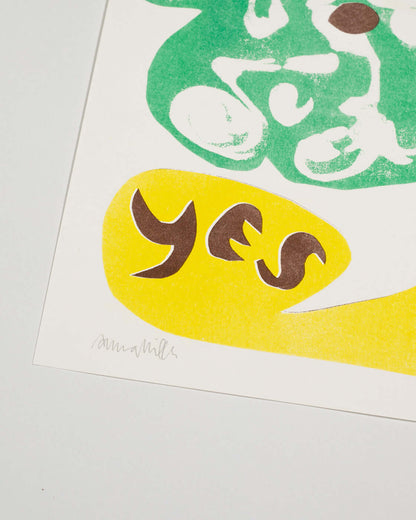 Yes III | Limited Edition Risograph Print