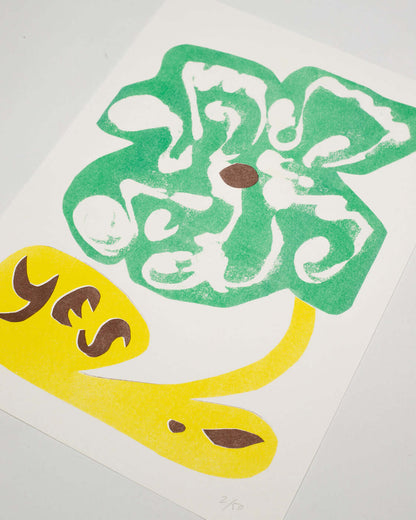 Yes III | Limited Edition Risograph Print