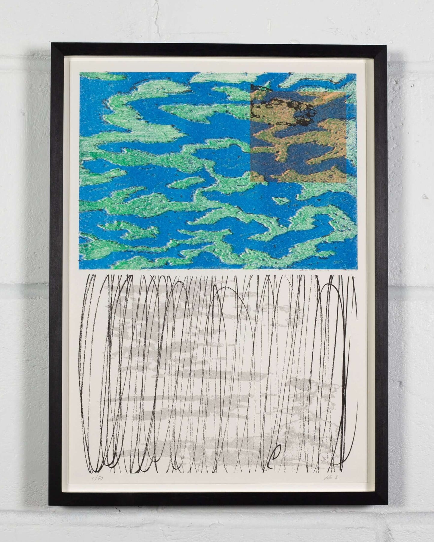 Archipelago I | Limited Edition Risograph Print